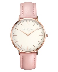 ROSEFIELD Bowery Leather Watch