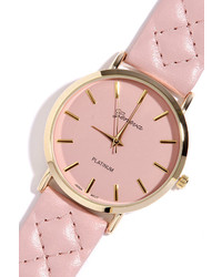 Once Upon A Time Blush Vegan Leather Watch