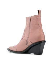 MM6 MAISON MARGIELA Ankle Height Wedge Boot