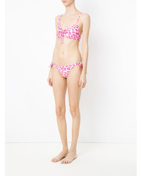 Amir Slama Leopard Print Bikini Set