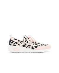 Pink Leopard Low Top Sneakers
