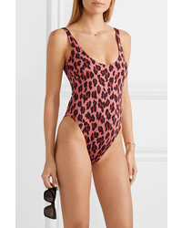 Stella McCartney Leopard Print Swimsuit