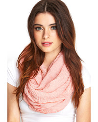 Forever 21 Crepe Woven Infinity Scarf