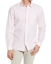Johnston & Murphy Check Linen Cotton Shirt