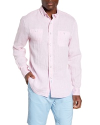 johnnie-O Mackle Classic Fit Linen Shirt