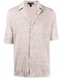 Lardini Fine Knit Button Up Shirt