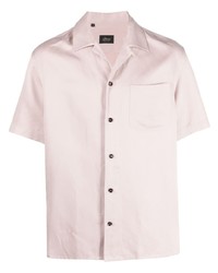 Brioni Short Sleeved Button Up Shirt