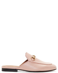 Gucci Pink Princetown Slippers
