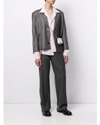 Sulvam Asymmetric Long Line Shirt