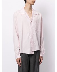 Sulvam Asymmetric Long Line Shirt