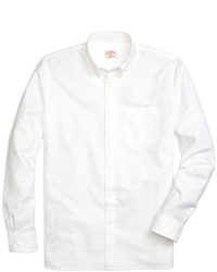 Brooks Brothers Solid Oxford Sport Shirt