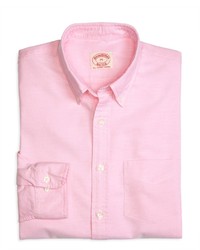 Brooks Brothers Solid Oxford Sport Shirt