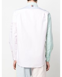 Thom Browne Colour Block Long Sleeve Shirt