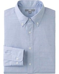 Uniqlo Extra Fine Cotton Broadcloth Long Sleeve Shirt