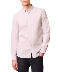 French Connection French Connectxion Slim Fit Melange Shirt