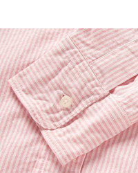Gitman Vintage Striped Button Down Collar Cotton Oxford Shirt