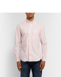 Gitman Vintage Striped Button Down Collar Cotton Oxford Shirt