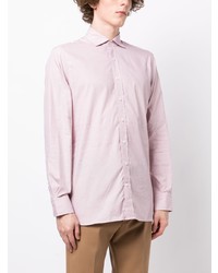 Hackett Grid Pattern Cotton Shirt