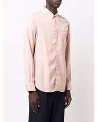 Officine Generale Long Sleeved Lyocell Shirt