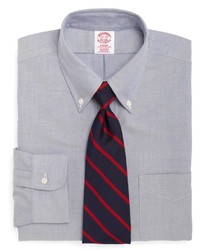 Brooks Brothers Milano Fit Button Down Collar Dress Shirt