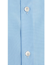 Burberry Modern Fit Button Down Collar Cotton Poplin Shirt
