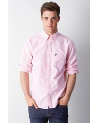 American Eagle Outfitters Striped Oxford Button Down Shirt