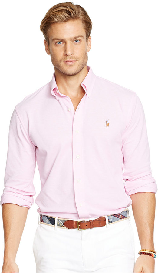 polo ralph lauren shirt pink