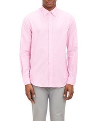 Barneys New York Oxford Shirt Pink Size M