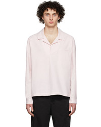 Z Zegna Pink Cotton Polo Shirt