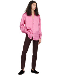 Tom Ford Pink Fluid Fit Shirt