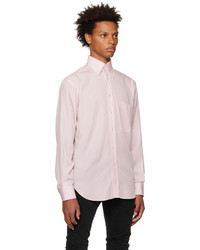 Tom Ford Pink Fluid Fit Shirt