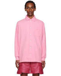 Jacquemus Pink La Chemise Machou Shirt