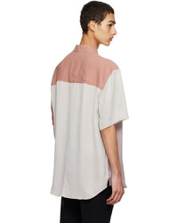 Song For The Mute Pink Oversized Shirt