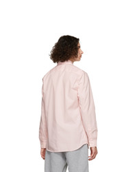 Lacoste Pink Stretch Slim Fit Shirt