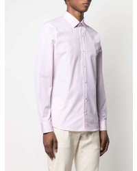 Z Zegna Pointed Collar Buttoned Shirt