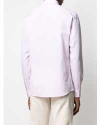 Z Zegna Pointed Collar Buttoned Shirt