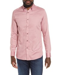 Ted Baker London Slim Fit Geo Print Button Up Shirt