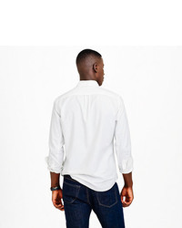 J.Crew Slim Vintage Oxford Shirt In White
