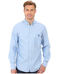 us polo assn button up shirts