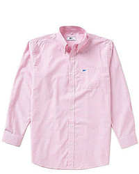 Southern Lure Checked Woven Long Sleeve Sportshirt