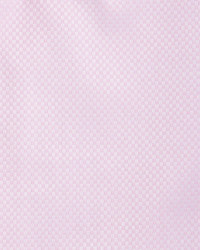 Neiman Marcus Trim Fit Tonal Micro Checked Dress Shirt Pink