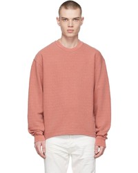 John Elliott Orange Cotton Sweatshirt