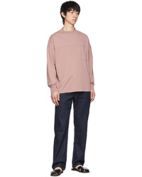 Lemaire Pink Cotton Sweatshirt