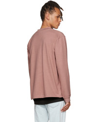 Simon Miller Pink Long Sleeve Gage T Shirt