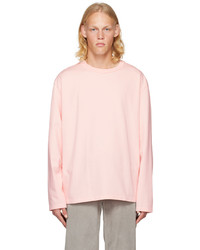 Camiel Fortgens Pink Oversized Long Sleeve T Shirt