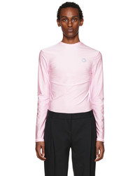 Coperni Pink Sculptural Long Sleeve T Shirt