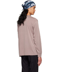 Satisfy Taupe Polyester T Shirt