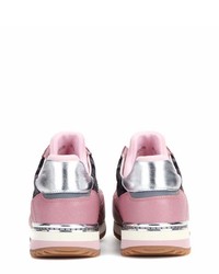 Dolce & Gabbana Leather And Fabric Sneakers