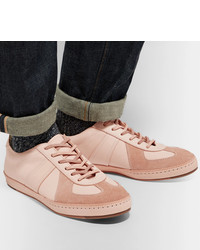 Hender Scheme Mip 05 Suede Trimmed Leather Sneakers