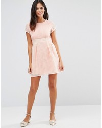 Wal G Mesh Skater Dress